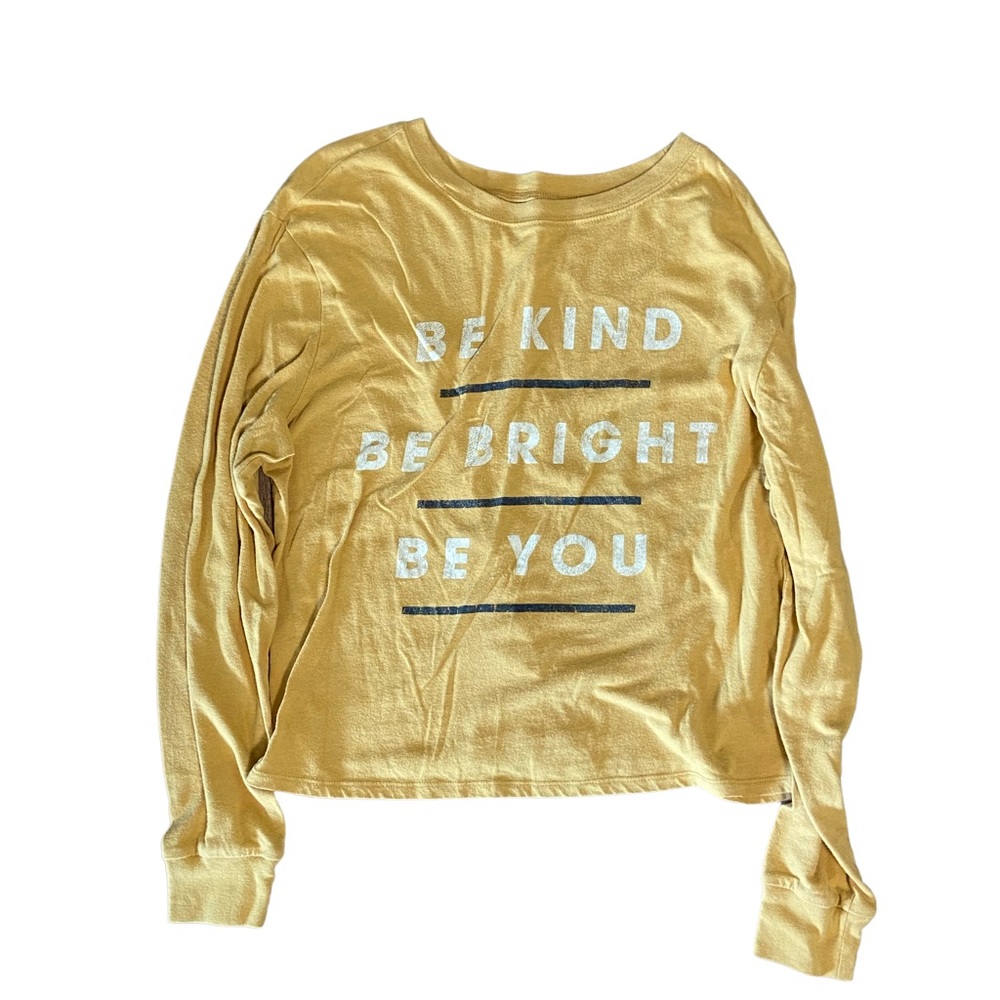 Mustard Yellow- Target Long Sleeve T-Shirt.
